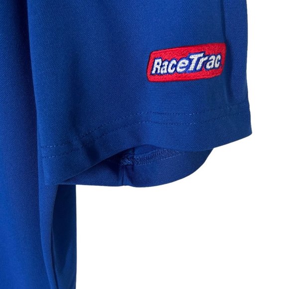 Oobe Polo Shirt Men L RaceTrac Race Trac Track Employee Uniform Gas - Picture 15 of 16
